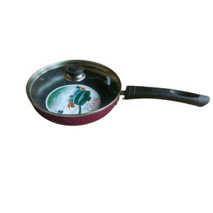 Non Stick Fry Pan With Glass Cover / Lid