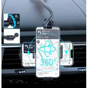 Car Mobile Phone Holder Adjustable 360 Degree Rotation and Strong Suction Cup Base