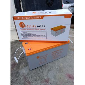 Fidelity  12V 220Ah Deep Cycle Gel Inverter Battery