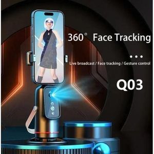 Q03 Smart face video camera tracker with triple led light