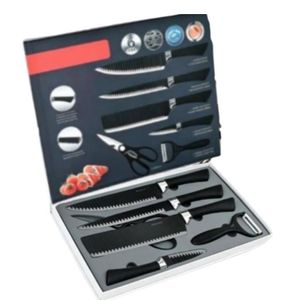 Kitchen Essentials Set 6-in-1 – Knife, Peeler, Scissors Combo