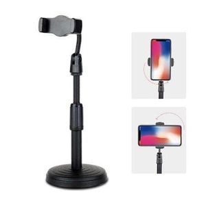 180 °Rotatable Phone Holder Retractable Disc Base Phone Stand