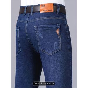 Quality Slim Fit Jean Trouser For Men-Blue