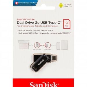 SanDisk 128GB ULTRA DUAL USB TYPE C