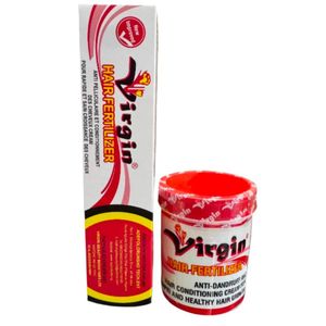 Virgin hair fertilizer tube and cup