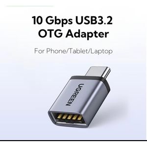 NEW USB 3.0 Type-C OTG Adapter, Type-c to USB 3.0 OTG Adapter Mini Portable Aluminum Alloy Type-C.