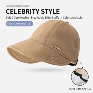 Women's Wide Brim Sun Visor Hat