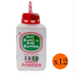 Rambo Insects Killing Powder 100g  (12 Bottles)