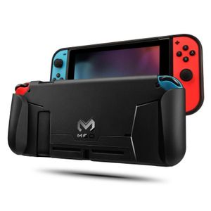 TPU Protective Shell Integrated NS Protective Sleeve For Nintendo Switch Can Be Placed On The Base(Black)