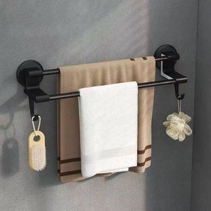 Bathroom Towel Hanger With Hooks