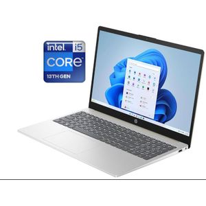 Hp Notebook 15 13TH GEN INTEL CORE I5- Backlit Keyboard -8GB RAM- 512GB SSD- 15.6"FHD WINDOWS 11+ BAG