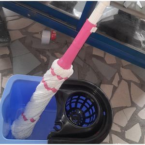 Mopping stick and