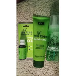 Tea Tree  Face Wash And Facial Oil Scrub ( 3 In 1) 