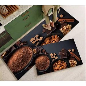 2pcs Cooking Time Super Absorbent Floor Mat (big size)