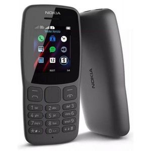Nokia Button Dual Sim, Small Basic Phone Cheap Black Color