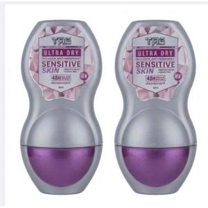 Imperio International Ltd TAG Ultra Dry Sensitive Skin Anti-Perspirant Deodorant - 50ml (Pack of 2) Nafdac no: A2-105077