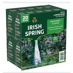Irish Spring Spring Deodorant Soap (USA) × 20pcs