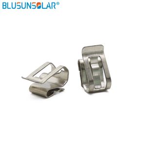 50 Pcs Solar Panel Wire Clip Stainless Steel Cable Clips Metal