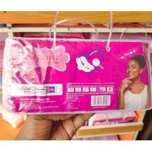 Softcare Sanitary Pads- X 3
