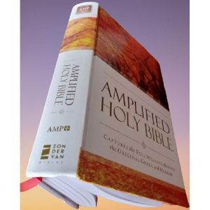 Amplified Holy Bible Giant Print Hardcover