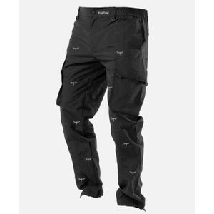 Favtom RUCHED POCKETS : MONOGRAMMED CLASSIC PANTS