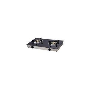 Glass Table Top Double Burner WITH Auto Ignition