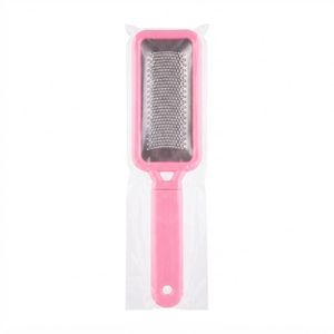 Professional Pedicure Foot File and Callus Remover with Ergonomic Pink Handle