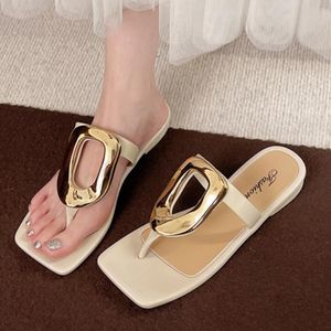 VANHUHU Ladies Durable Casual Summer Slippers Sandals Open Shoes White
