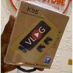 Microphone K95 Vlog double wireless phone mic