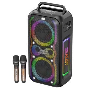 Zealot 200W Rechargeable Party Bluetooth Speaker With RGB Lightning 