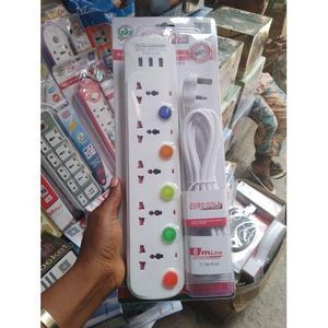 Power 5 Socket Extension 3 Usb