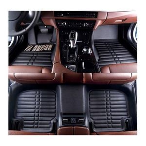 Car Leather Foot Mat Customize 5D Carpet/Rug GLK 350