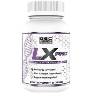 GEC LX Pro 60 Capsules Turkesterone & Apigenin