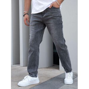 ORIGINAL Straight Fit Jean For Man-Grey