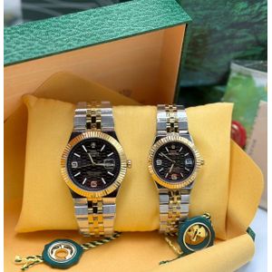 POEDAGAR Extra Powerful & Original Quality Couples Silver/Gold Wristwatch For Money Men & Women