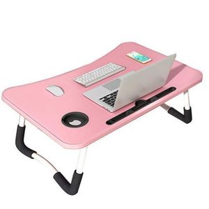 Multi-purpose Wooden Laptop Table With Cup Hole