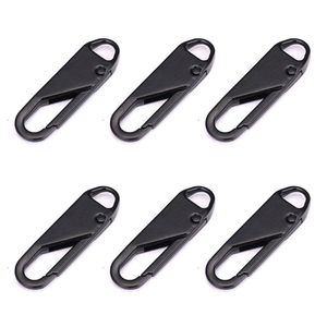 5/1Pcs Zipper Slider Pull Tab Replacement Zipper Repair Kit Metal