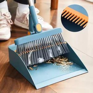 New Broom Folding Dustpan Set Combination Household Wipers Hair Broom.