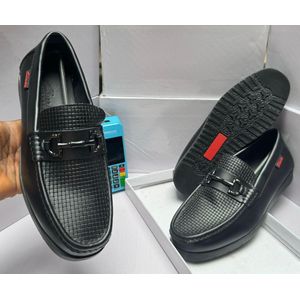 Clarks Prestige Men’s Loafer – Black Luxury Leather (ENN273)