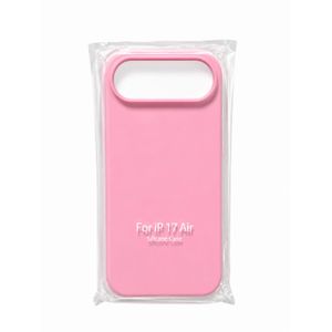 Pouch iPhone 17 Air Silicone Phone Case With Scratch Resistance, Guard Your iPhone, Elevate Your Style - (pink).