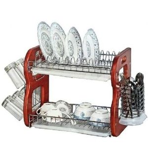 Klvied Dish Rack with Swivel Spout, Dish Drying Rack Nigeria