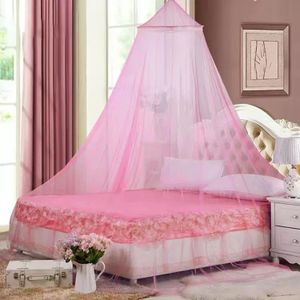 Baolihua Hanging Mosquito Net - Round Dome Canopy Bed Net for Single Double Bed