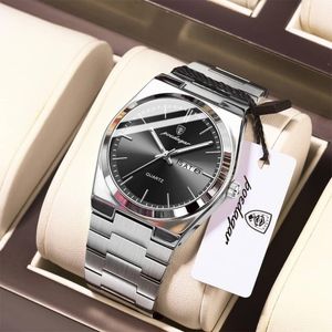 POEDAGAR Luxury chain watch 