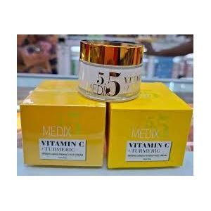 Medix 5 5 Vitamin C + Turmeric Firming + Brightening Face Cream