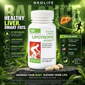 Vita NeoLife Lipotropic Adjunct 90 Tablets - Liver & Fat Metabolism