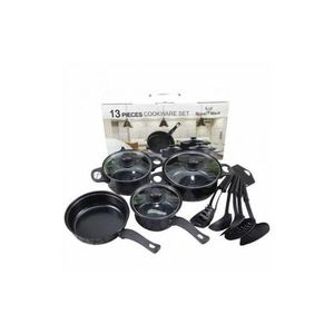 13Sets Non Stick Cooking Pot Fry Pan