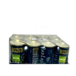 Booster Chunks with Lamb & Peas wet dog food in gravy (415g per can --- (pack of 12 cans)