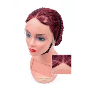 Frontal Band Frontal Gele - wine