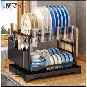 Quality Multi Layer Plate Rack Kitchen Storage Organizer