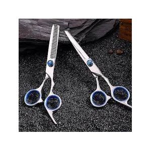 2 Pack Professional Thinning Scissors for Cutting, Teeth Hairdressing Scissors Texturing Scissors for Salon and Home...